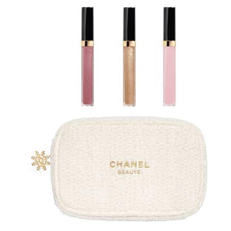 chanel lipgloss farblos|MAXIMUM BRILLIANCE Lipgloss trio .